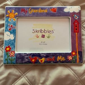 Grandma ceramic picture frame.  4 x 6.  Brand new, never used.